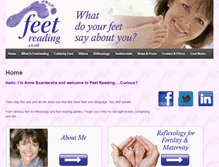 Tablet Screenshot of feetreading.co.uk